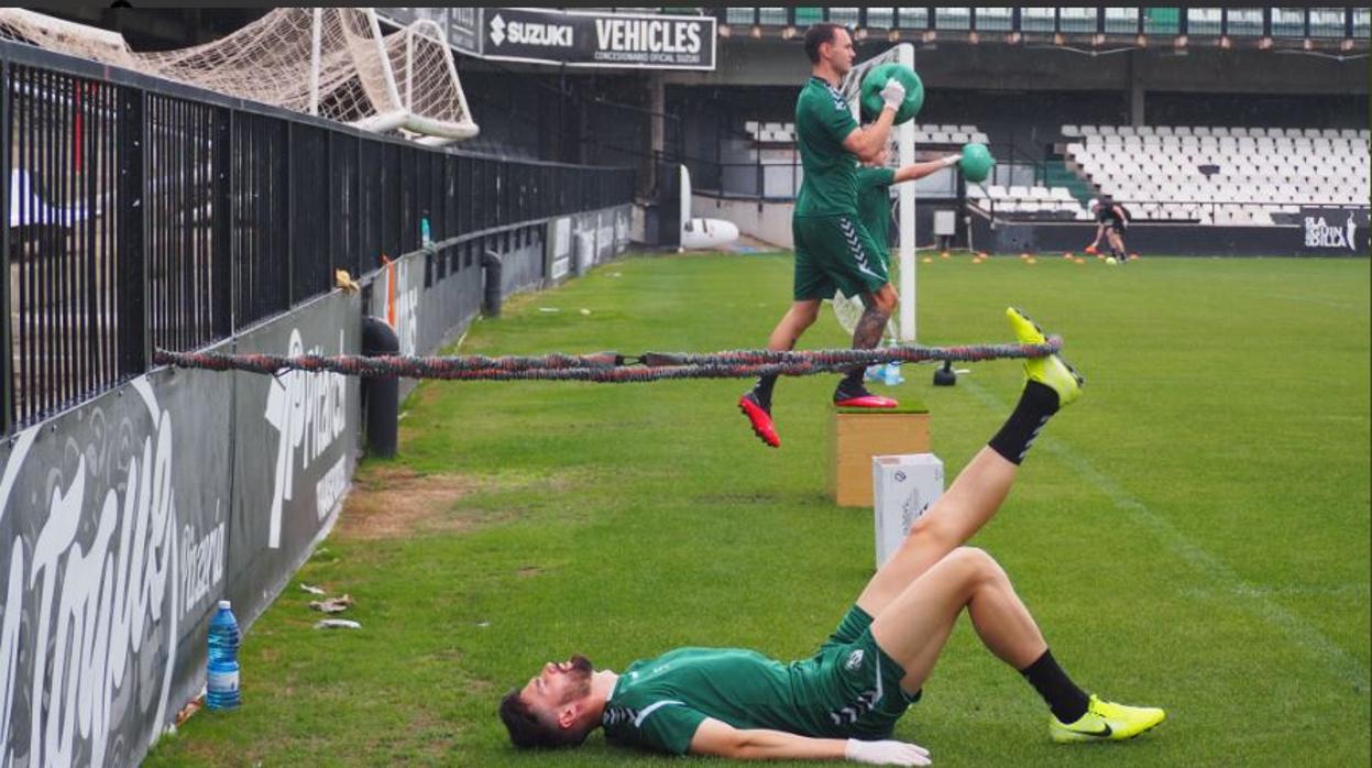 Entrenamiento del CD Castellón