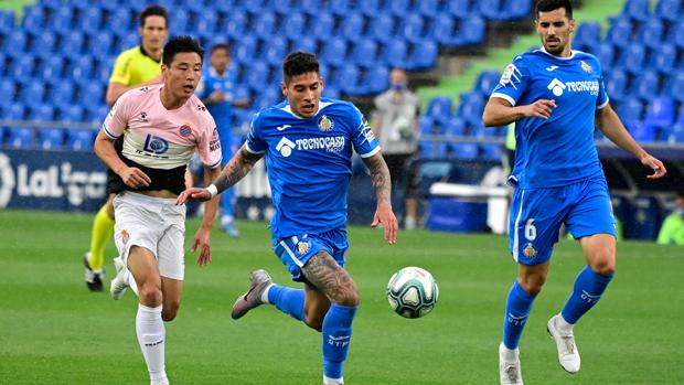 El Getafe, incapaz de ganar al colista con uno más durante más de una hora