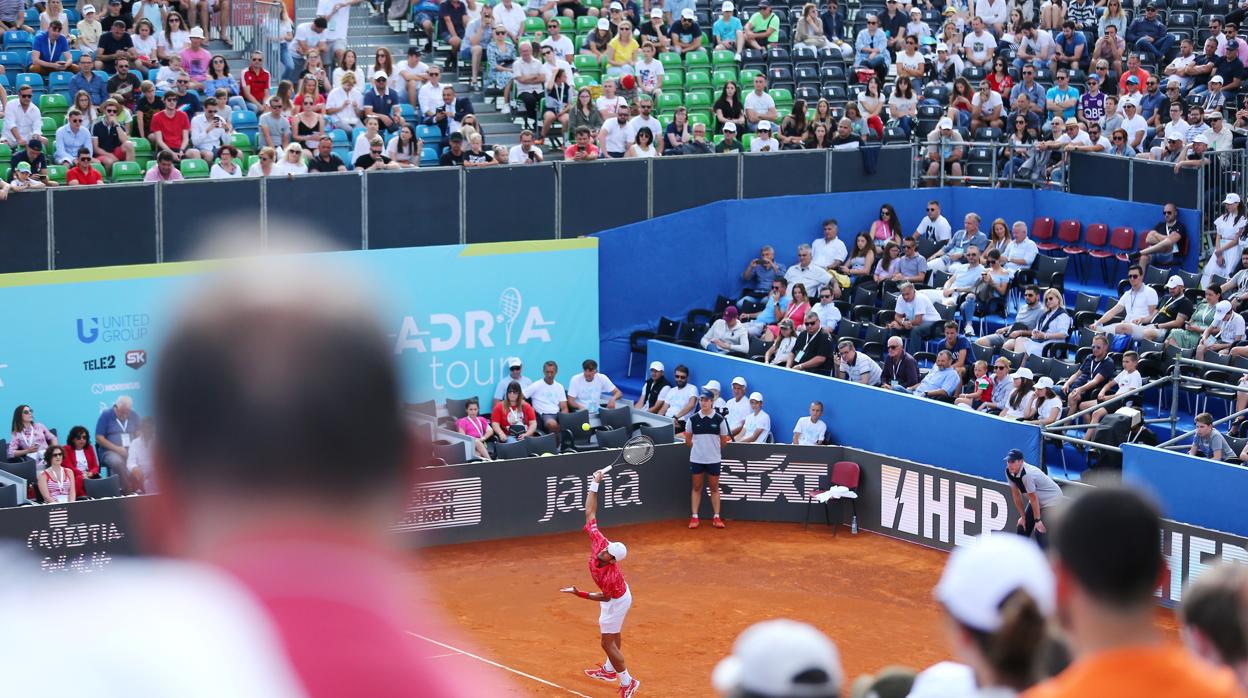 Djokovic, en el torneo Adria Tour