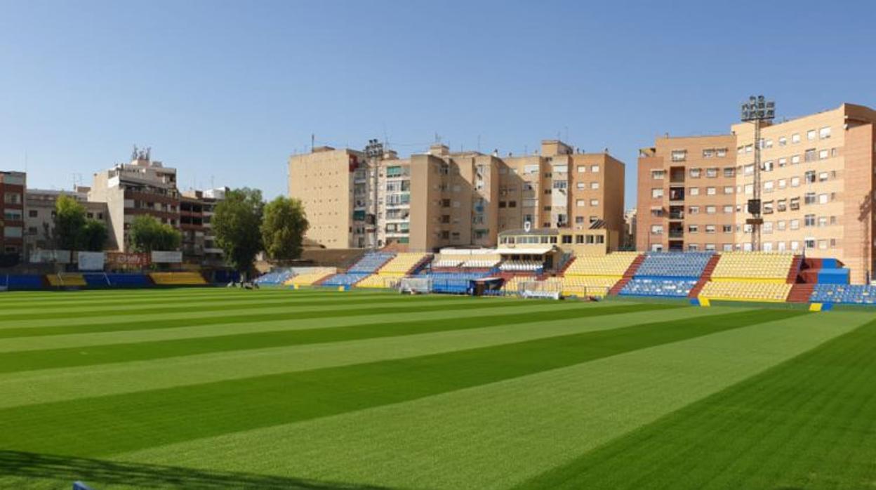 El estadio de Los Arcos, el campo del Orihuela