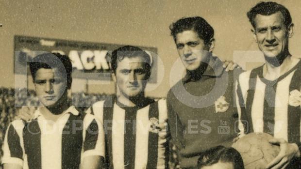Muere Lechuga, mítico centrocampista del Dépor en los años 50