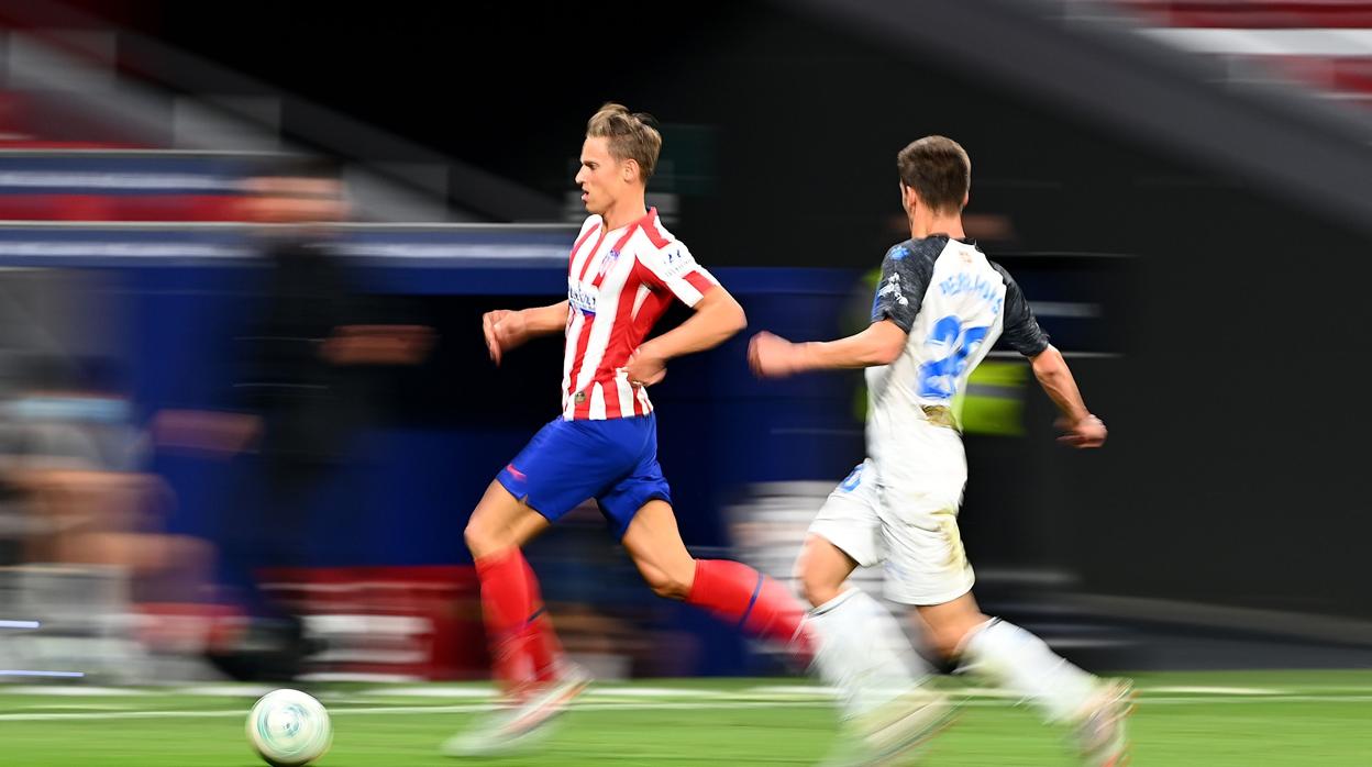 Marcos Llorente se exhibe intratable