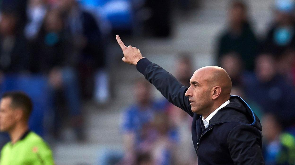 Abelardo durante un partido del Espanyol