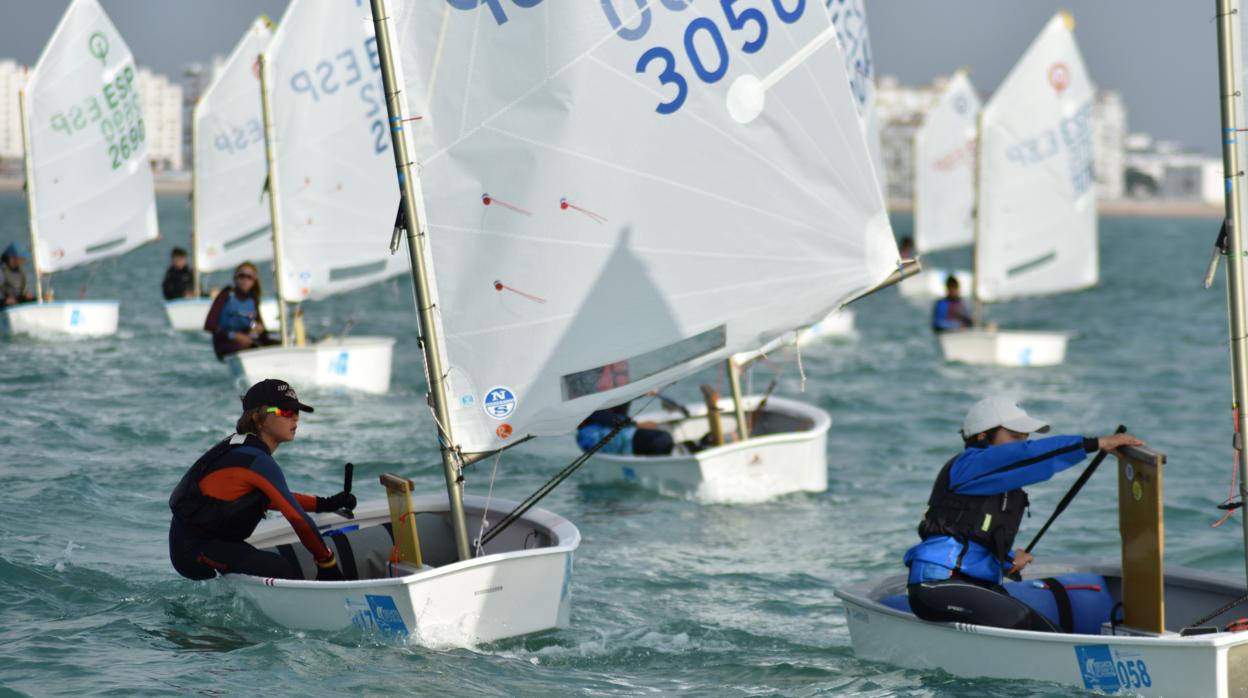 Fernández, Bañez, González, Sabido e Infante, nuevos campeones de Andalucía de Optimist