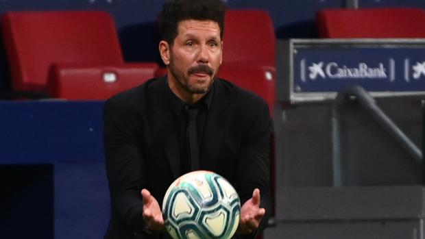 Simeone, el seguro del Atlético para jugar la Champions