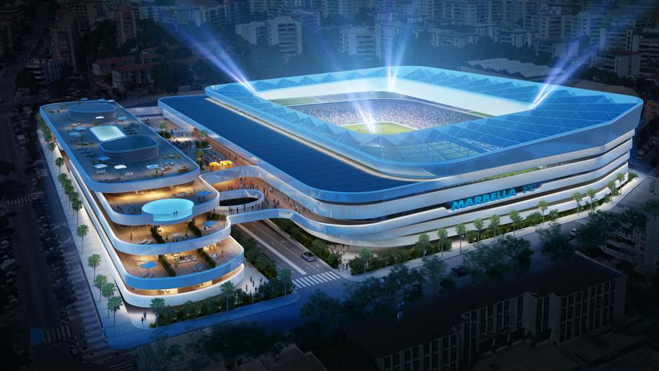 Un pequeño Santiago Bernabéu en Marbella