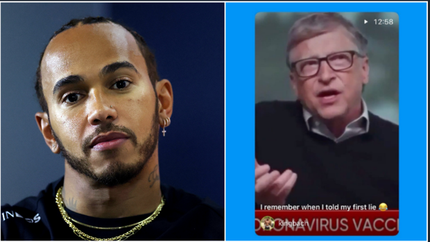 Hamilton se mete en un lío tras hacer un comentario sobre Bill Gates