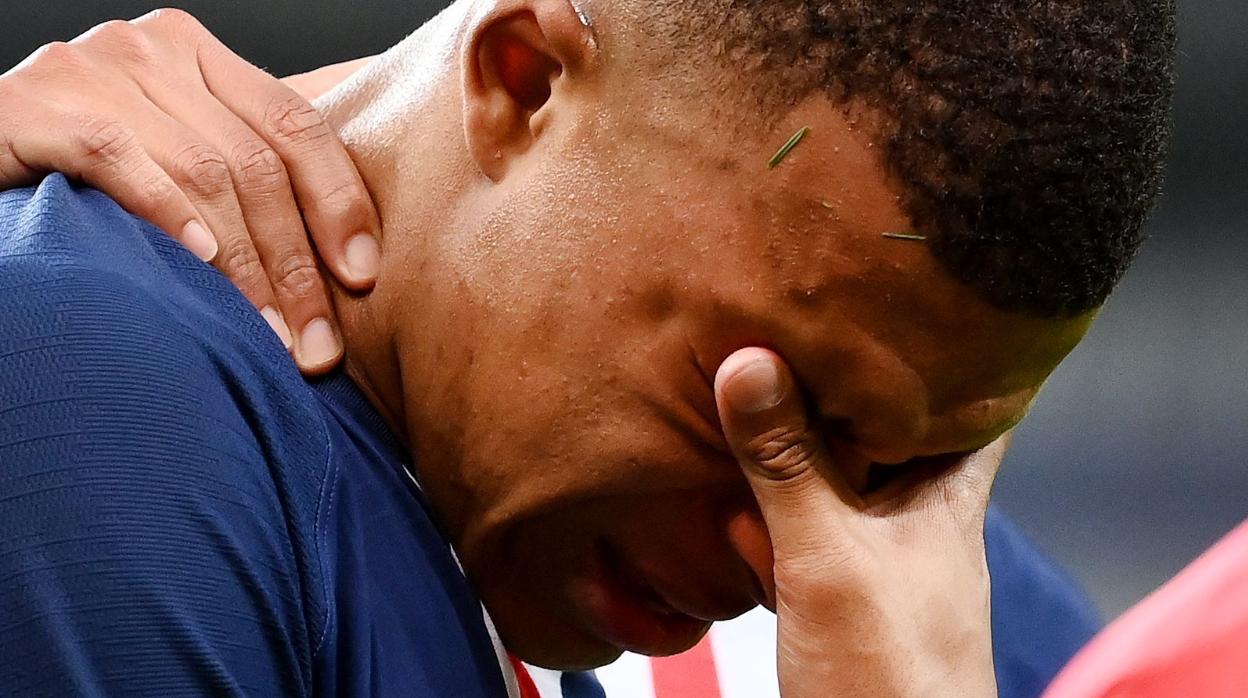 Mbappé llegaría muy justo a una hipotética semifinal de Champions