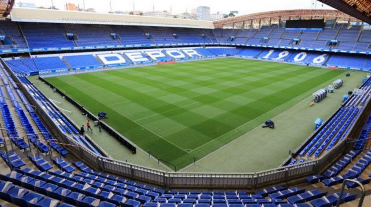 Estadio de Riazor, el campo del Deportivo