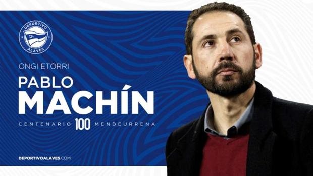 El Alavés ficha a Pablo Machín