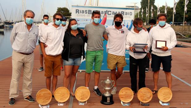 Cédric y Laurent Bader ganaron el Raid Rías Baixas para catamaranes