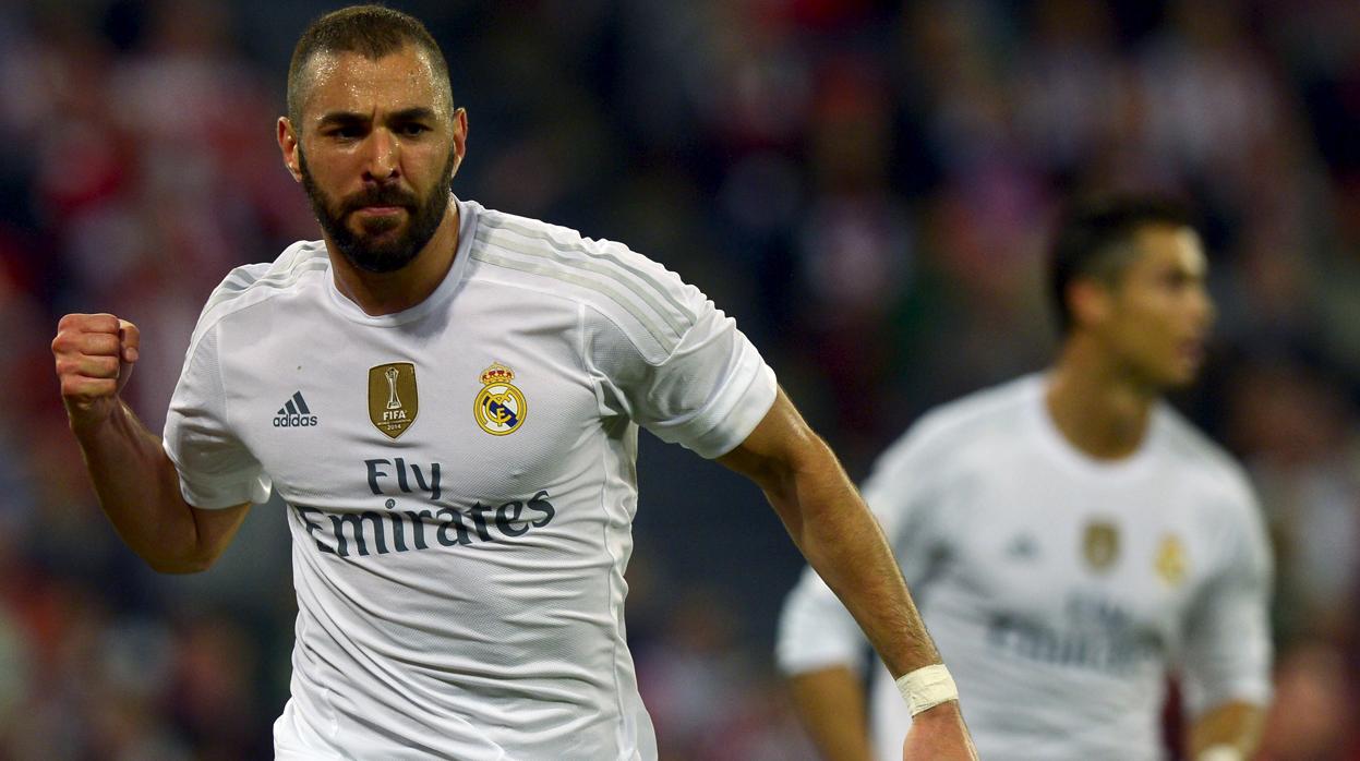 Benzema y Cristiano, durante su etapa juntos en el Real Madrid