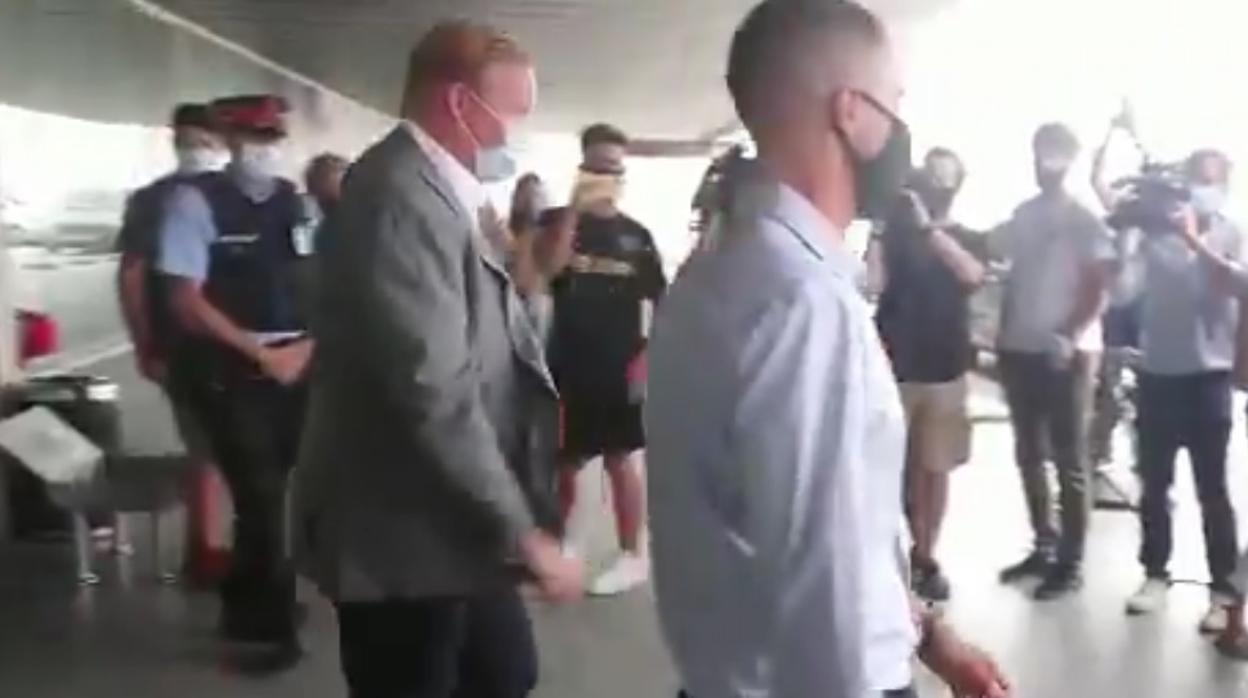 Koeman ya está en Barcelona