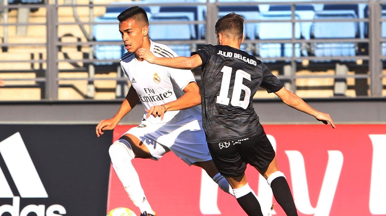 Reinier, en un partido del Castilla