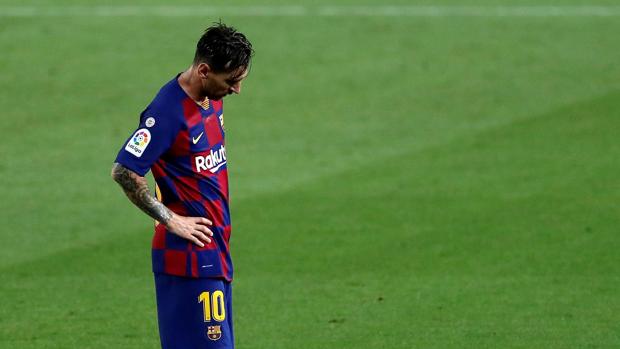 Messi le comunica al Barça que se quiere ir