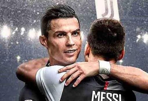 Algunos imaginan a Messi junto a Ronaldo en la Juventus