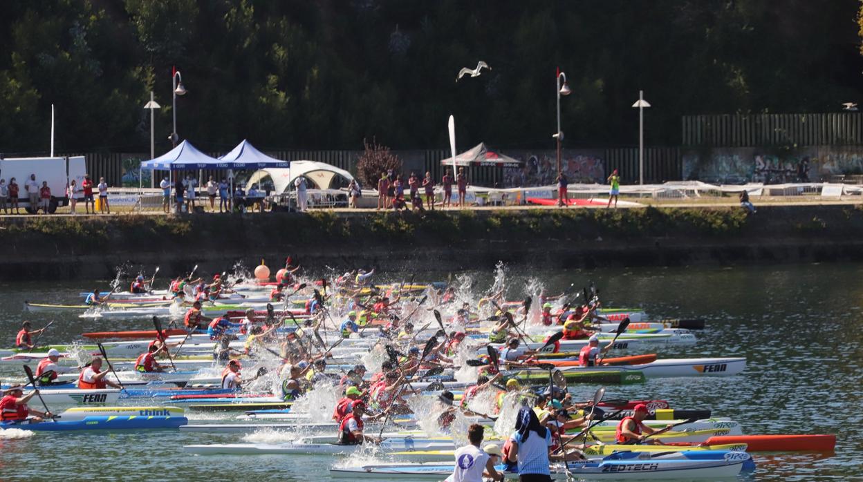 Comenzó el Trofeo Concello de Vigo de Kayak de Mar