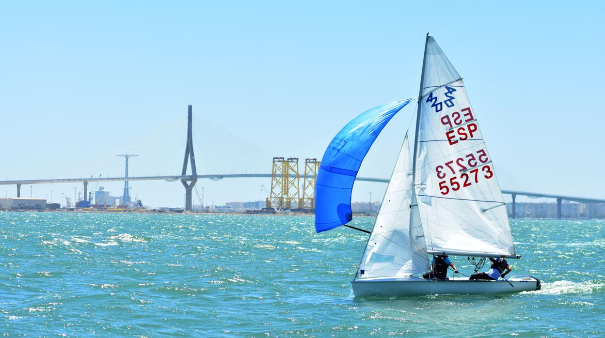 El Campeonato de España de 420, en Cádiz