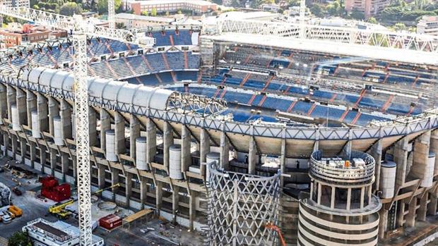Así es el espectacular nuevo terreno de juego del Santiago Bernabéu