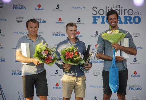 Frédéric Duthil se zampó al “Ogro” de la tercera etapa 51ª La Solitaire du Figaro