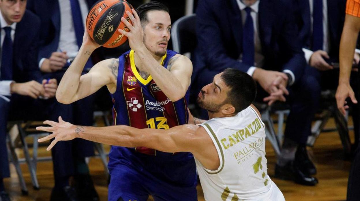 Final de la Supercopa, el pasado domingo, entre Madrid y Barcelona, dos de los favoritos para ganar la Liga Endesa