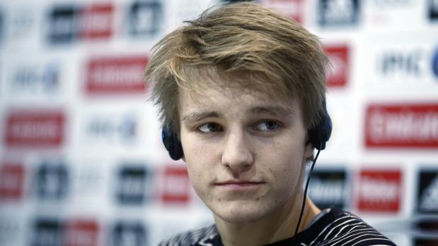 Odegaard, el «fichaje», se estrena