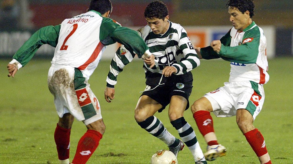Cristiano, en el Sporting Clube