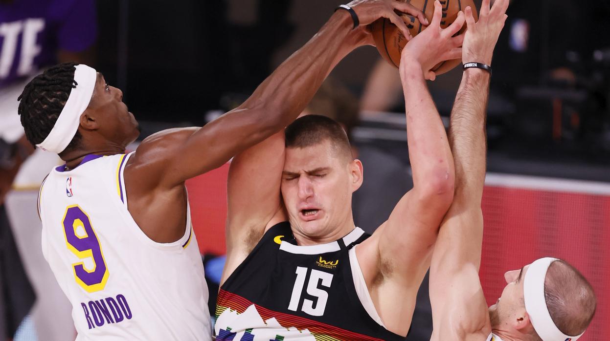 Jokic, en acción