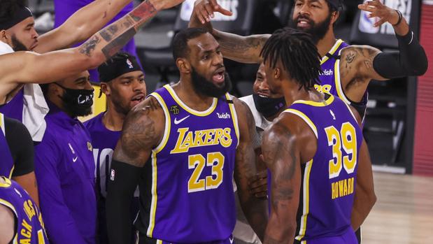 LeBron James guía a los Lakers a las Finales