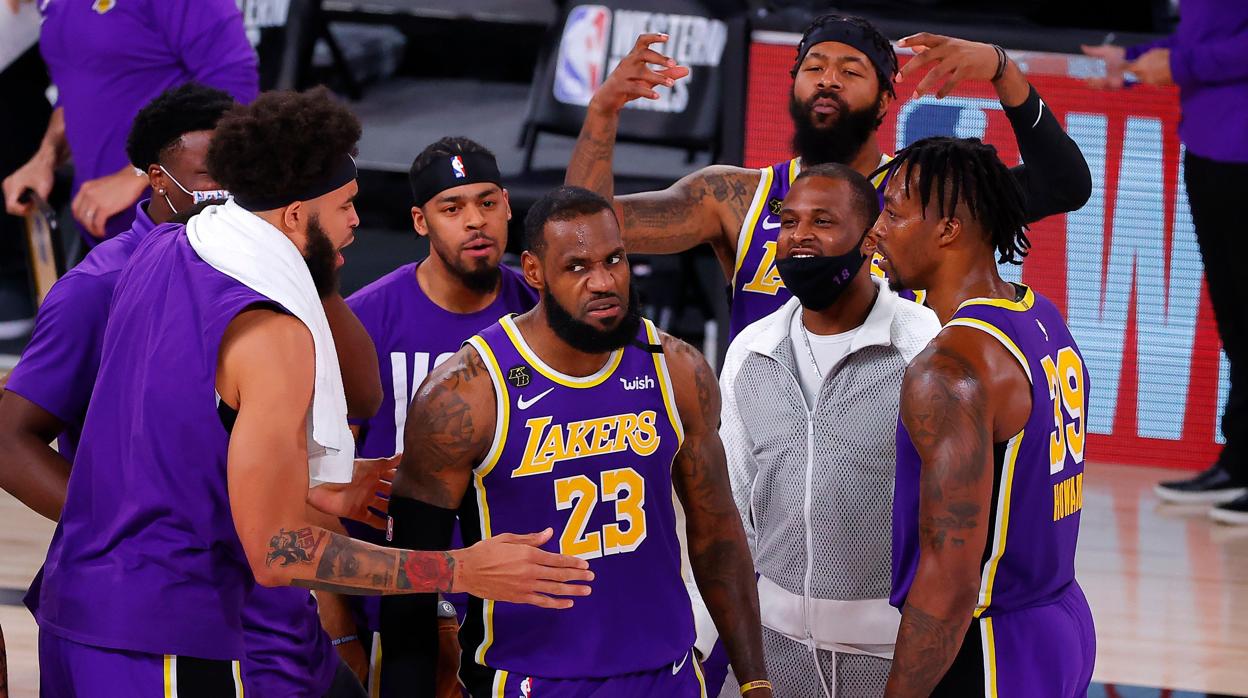 LeBron James y los Lakers