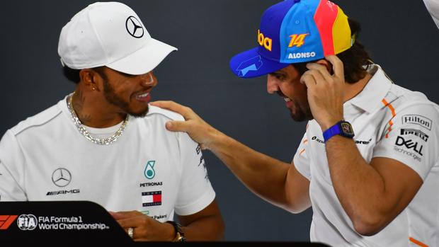 Fernando Alonso: «Para mí, Schumacher está un paso por delante de Hamilton»