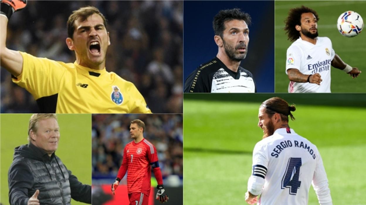 Casillas, Ramos, Marcelo y Koeman, entre los candidatos al &#039;Balón de Oro Dream Team&#039;