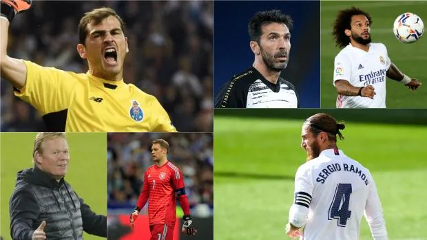 Casillas, Ramos, Marcelo y Koeman, entre los candidatos al 'Balón de Oro Dream Team'