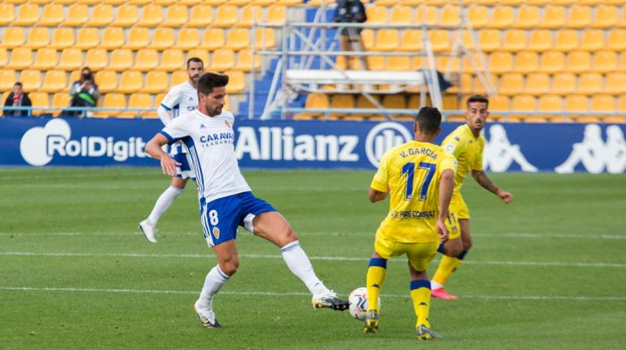 Una imagen del partido ante el Alcorcón