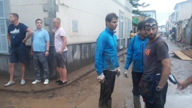 Nadal, hijo adoptivo de Sant Llorenç por su ayuda tras las tormentas de 2018