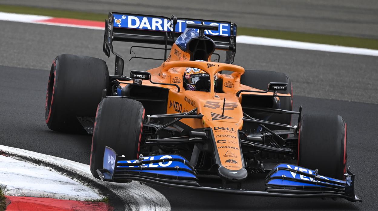 Carlos Sainz, durante la carrera