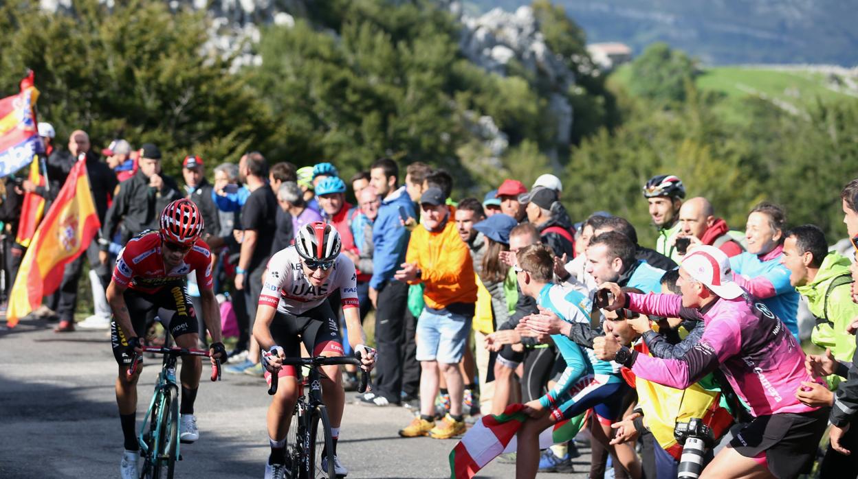 Una etapa de la Vuelta a España 2019