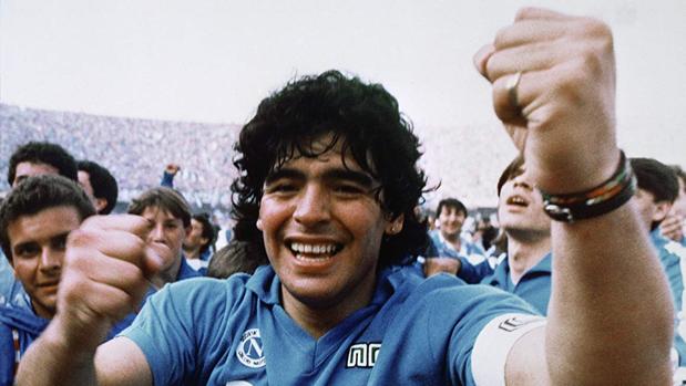 Maradona, símbolo de liberación en Nápoles