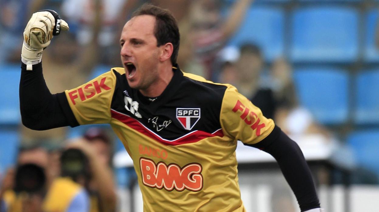 Rogerio Ceni, en su etapa como portero del Sao Paulo