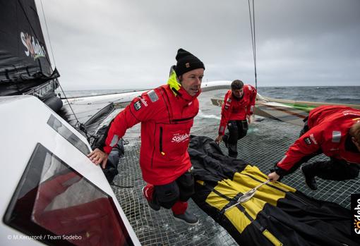 «Sodebo Ultim 3» vuelve a los entrenamientos pendiente de salir a por el Jules Verne