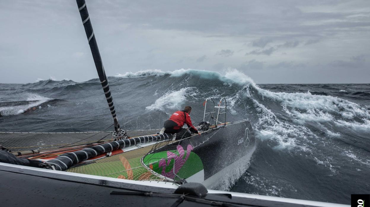 «Sodebo Ultim 3» vuelve a los entrenamientos pendiente de salir a por el Jules Verne