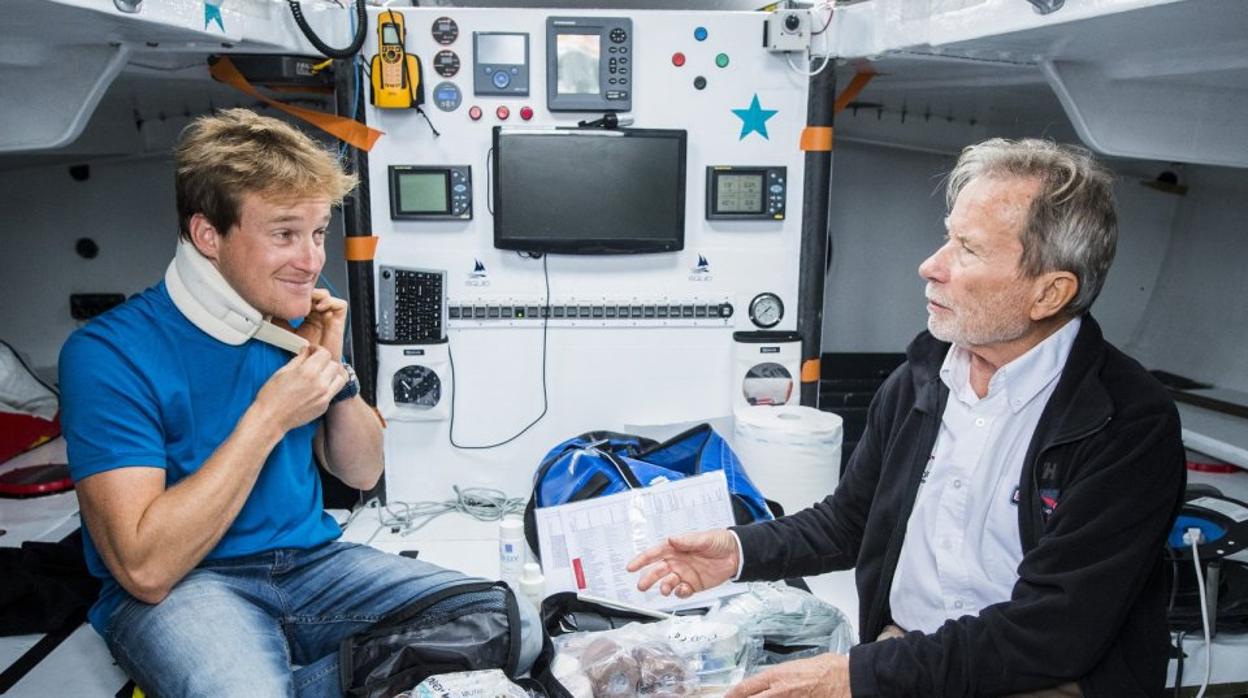 Jean-Ives Chauve, «los ojos y las manos médicas de los patrones» de la Vendée Globe