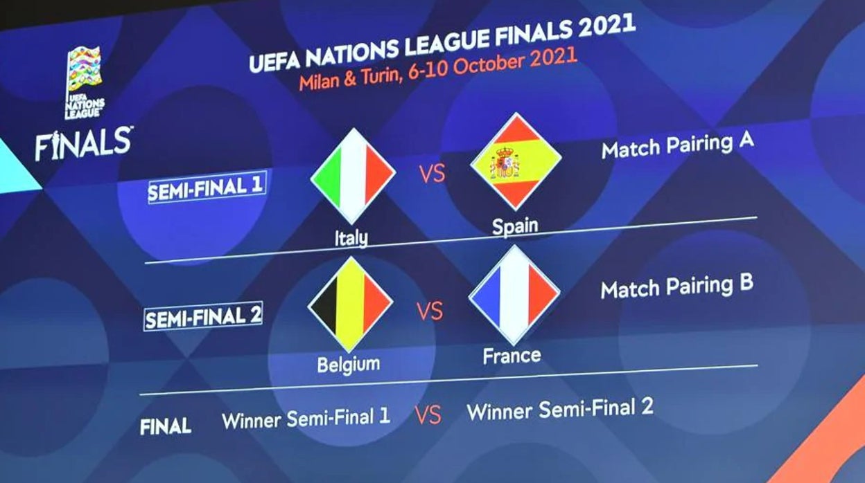 Italia, rival de España en la semifinal de la Nations League