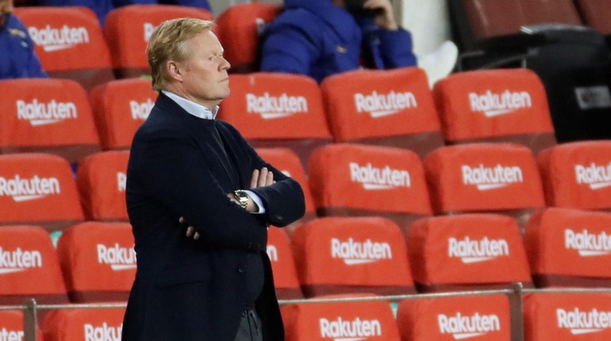 Ronald Koeman, técnico del Barcelona