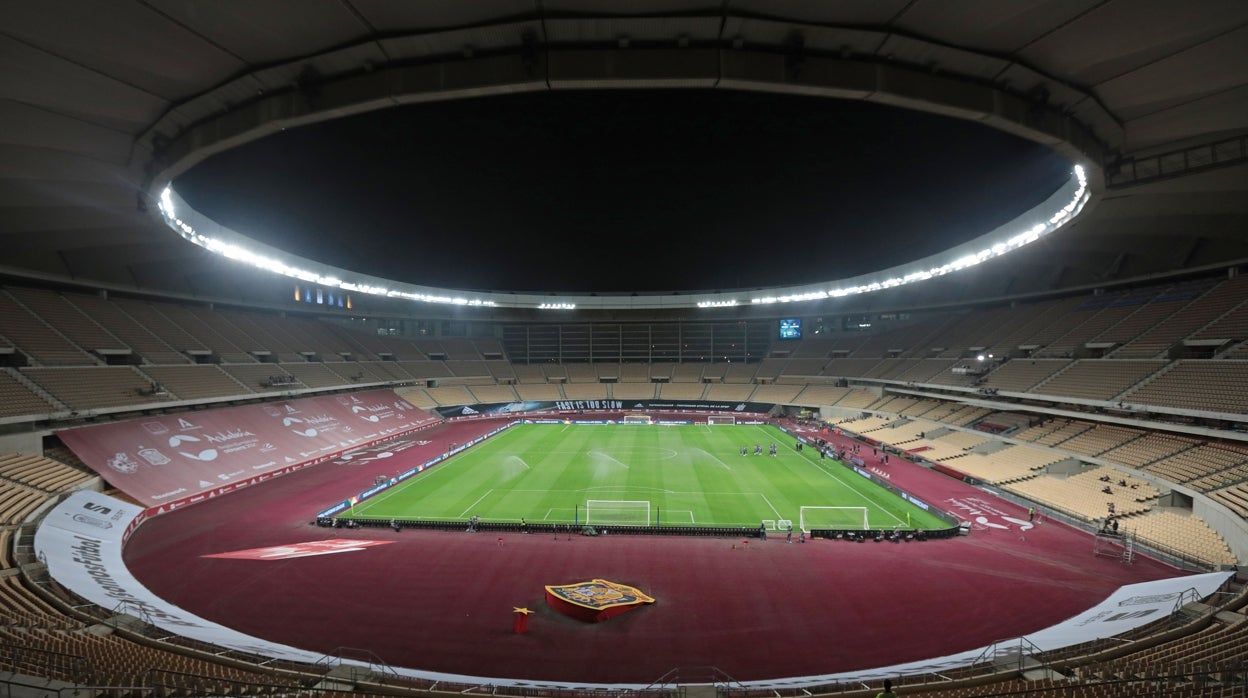 El estadio de La Cartuja fue el escenario del España-Alemania jugado en noviembre