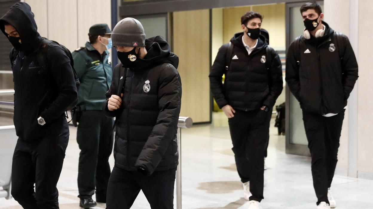 El Madrid ya está en el hotel Miramar de Málaga tras tres días en Pamplona