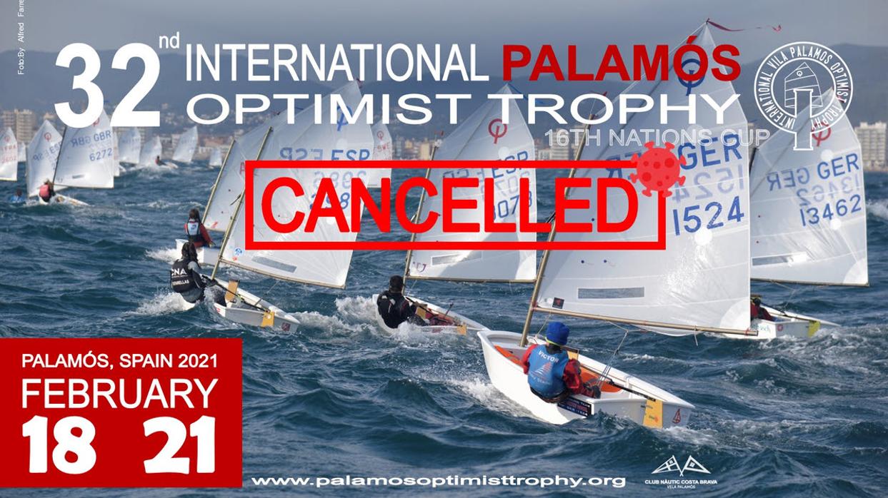 Cancelado el 32 International Palamós Optimist Trophy