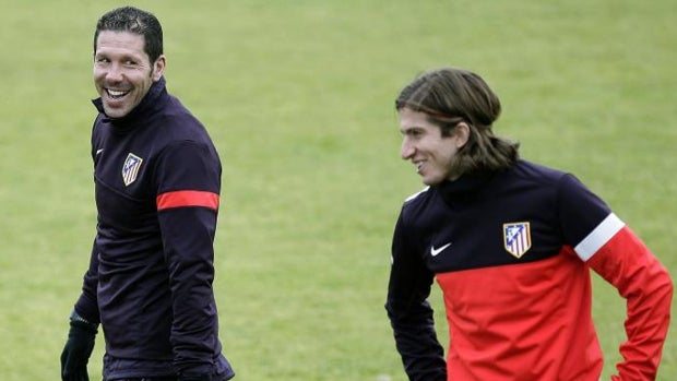 Filipe Luis: «Simeone no es realmente bueno en el trato con la gente»