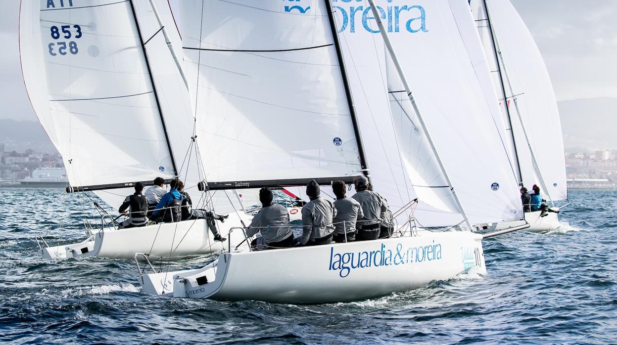 «Noticia» y «La Guardia &amp; Moreira» mandan en las Winter Series de J70 en Vigo