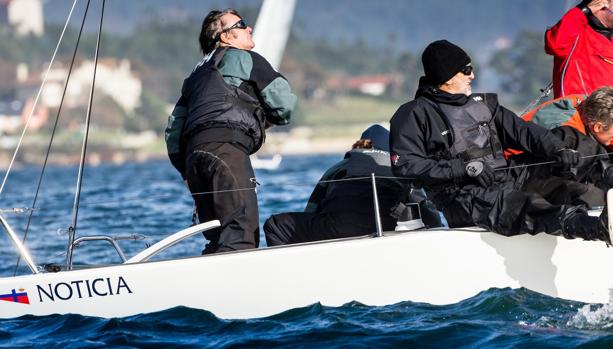 «Noticia» ganador del tercer acto de las Vigo Winter Series de J70